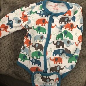 Magnificent baby magnetic onesie